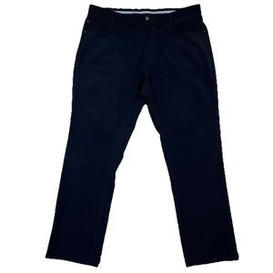 Footjoy Performance Golf Pants Mens 38x30 Navy Athletic Fit 24353